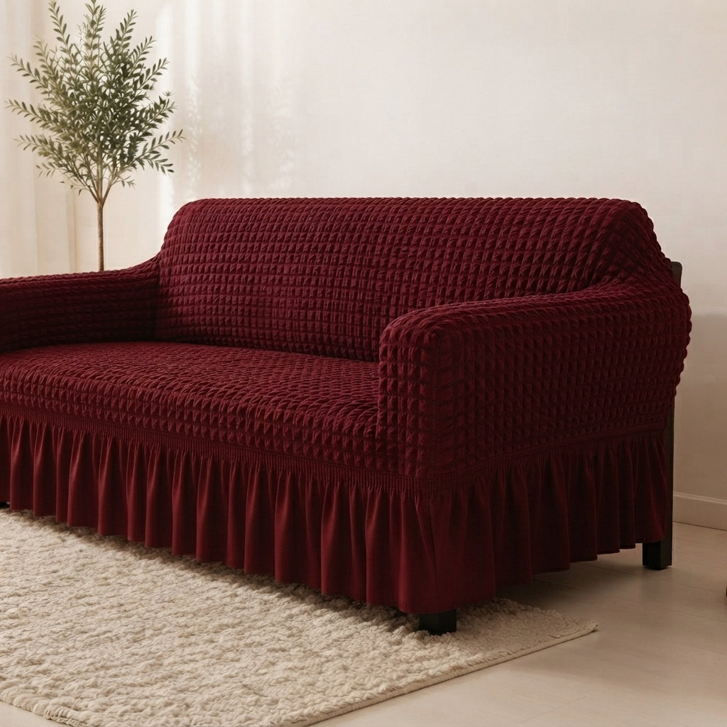 Premium Look Bubble Sofa Cover – Modern Bubble Design