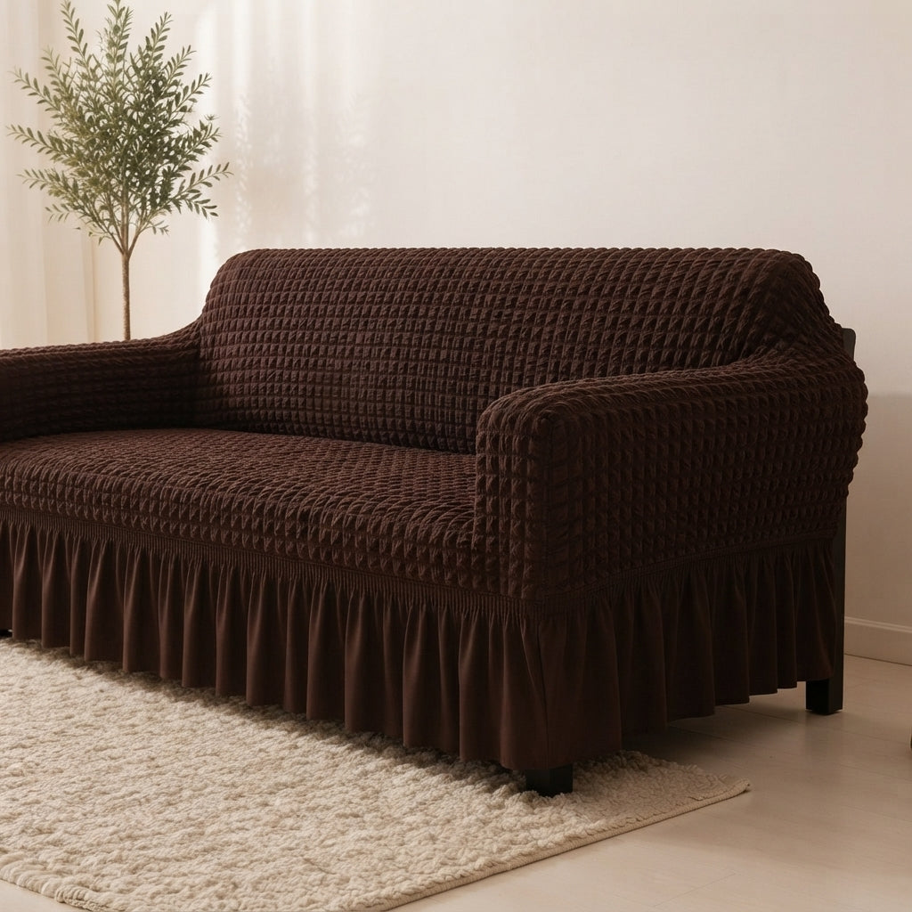 Premium Look Bubble Sofa Cover – Washable & Stretchable