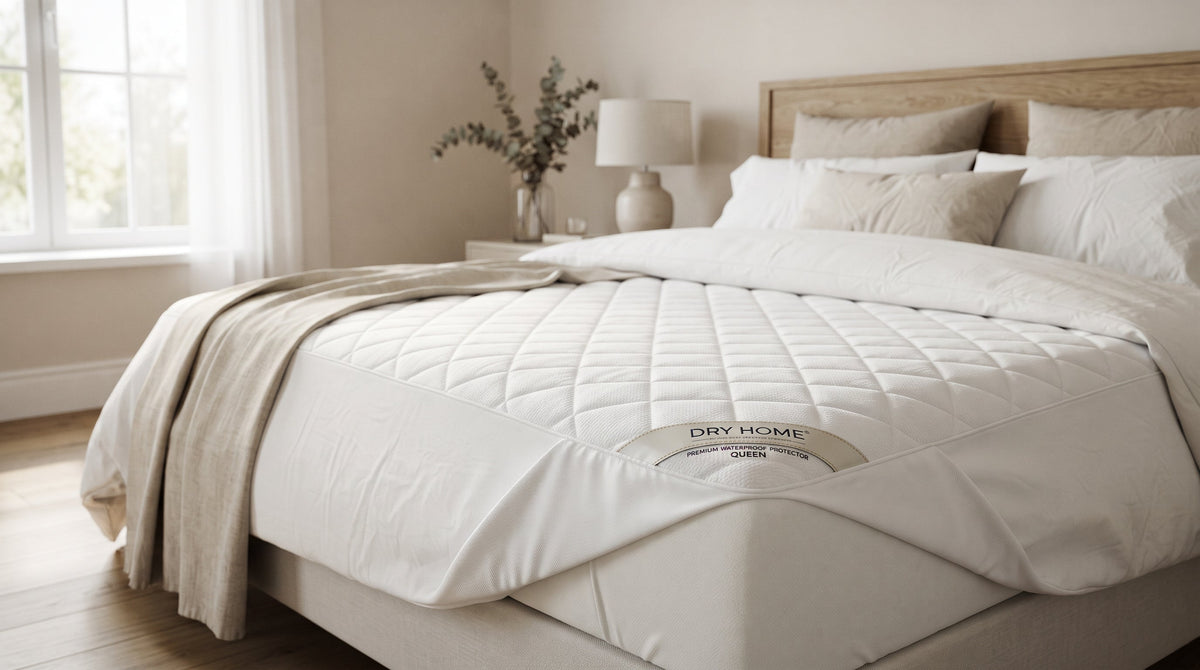 Dry Home Mattress Cover Collection - 100% Waterproof Protection - All Sizes  Available