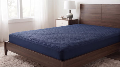 Waterproof Quilted Mattress Protector – Soft Breathable Elastic Fitted DRY HOME