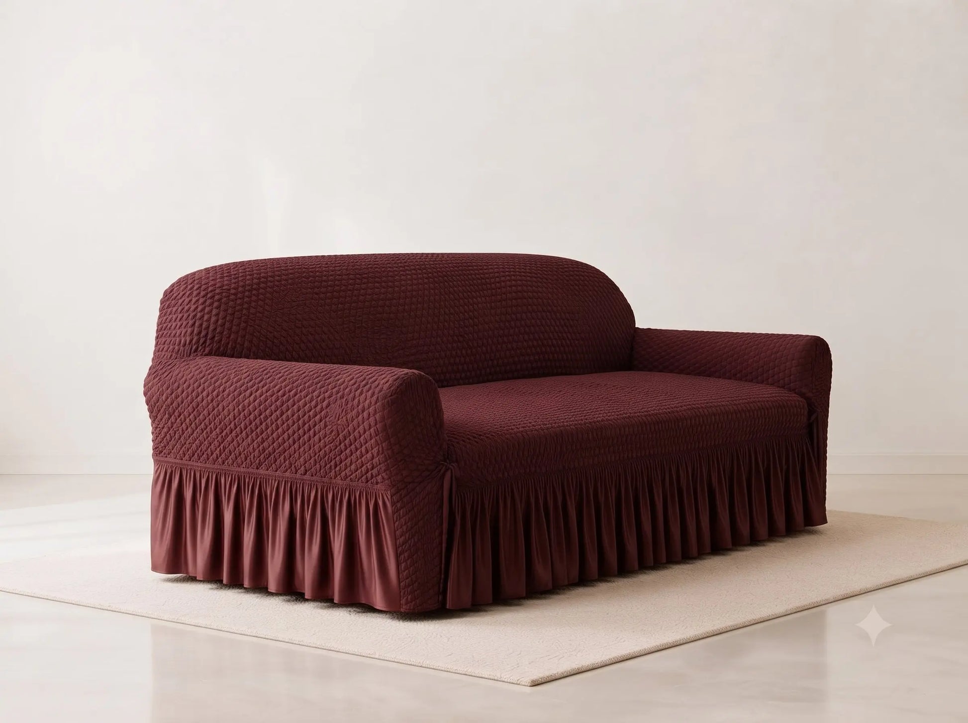 Turkish Style Bubble Sofa Cover – Stretchable Elastic Fit DRY HOME