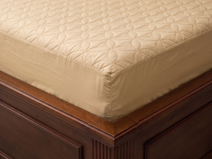 Waterproof Quilted Mattress Protector – Soft Breathable Elastic Fitted DRY HOME