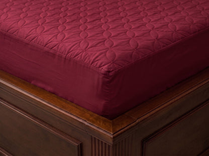 Waterproof Quilted Mattress Protector – Soft Breathable Elastic Fitted DRY HOME