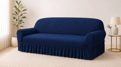 Turkish Style Bubble Sofa Cover – Stretchable Elastic Fit DRY HOME