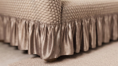 Turkish Style Bubble Sofa Cover – Stretchable Elastic Fit DRY HOME
