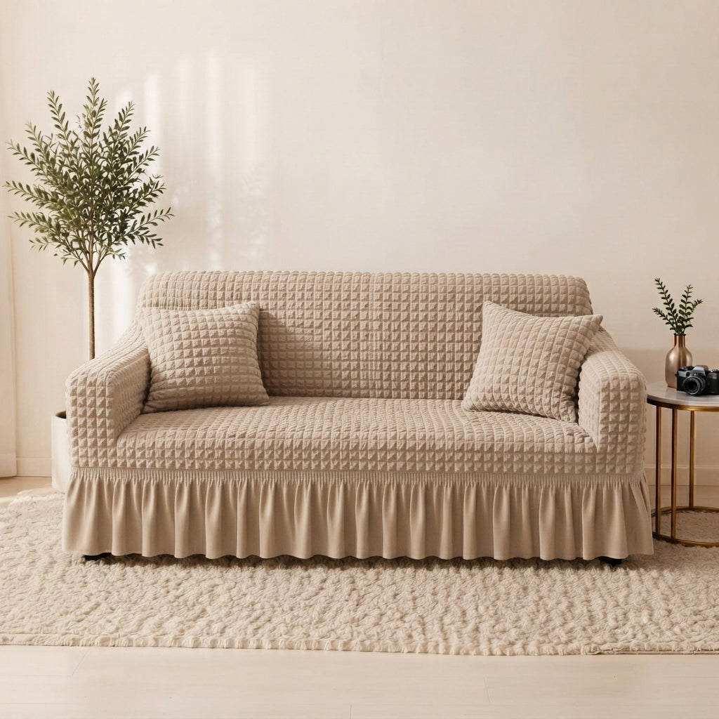 Luxury Bubble Style Sofa Cover – Soft & Comfortable