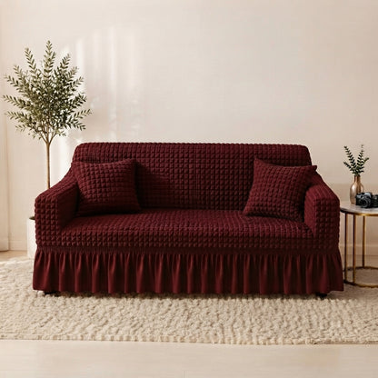 Premium Look Bubble Sofa Cover – Modern Bubble Design
