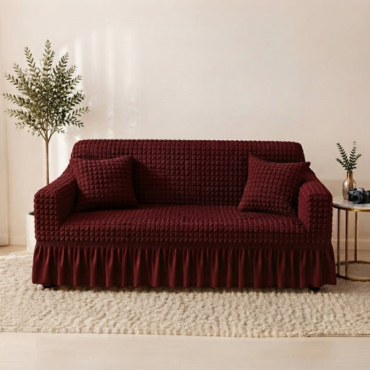 Premium Look Bubble Sofa Cover – Modern Bubble Design