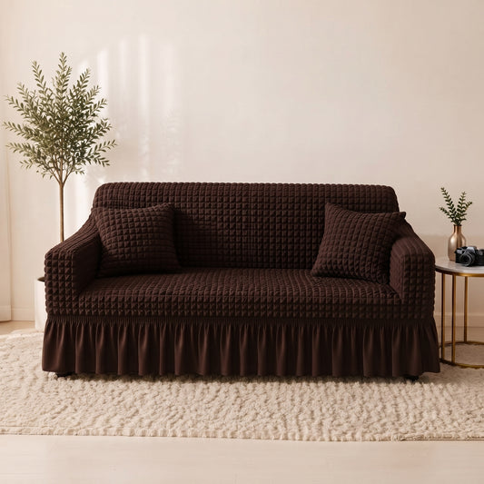Premium Look Bubble Sofa Cover – Washable & Stretchable