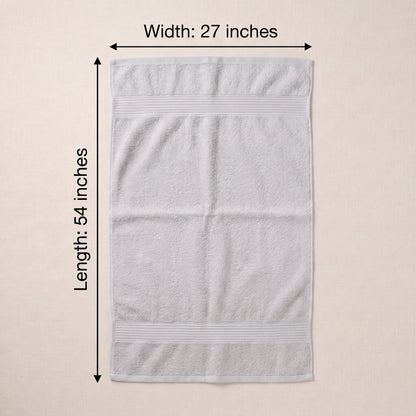 Luxury Bath Towel 27×54 Inches | Premium Quality & Soft Feel
