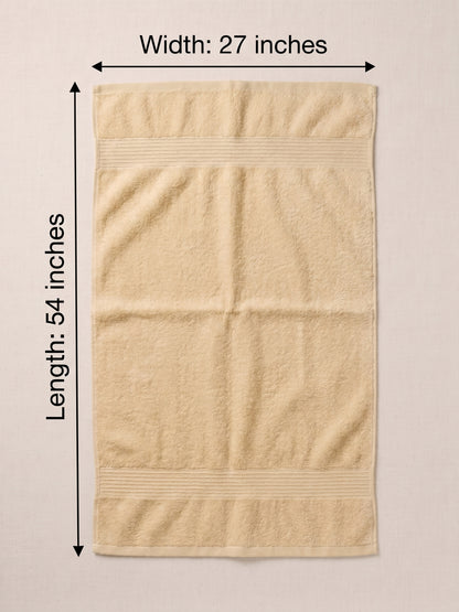 Premium Bath Towel Large Size 27×54 Inches | Soft & Absorbent
