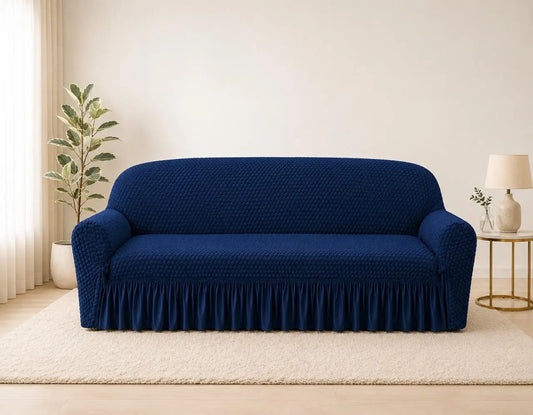 Turkish Style Bubble Sofa Cover – Stretchable Elastic Fit DRY HOME