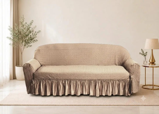 Turkish Style Bubble Sofa Cover – Stretchable Elastic Fit DRY HOME