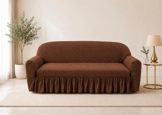 Turkish Style Bubble Sofa Cover – Stretchable Elastic Fit DRY HOME