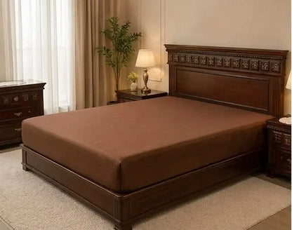 Dry Home Waterproof Fitted Mattress Protector – Breathable & Dust Mite Proof DRY HOME