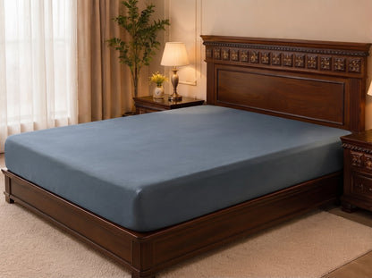 Dry Home Waterproof Fitted Mattress Protector – Breathable & Dust Mite Proof DRY HOME